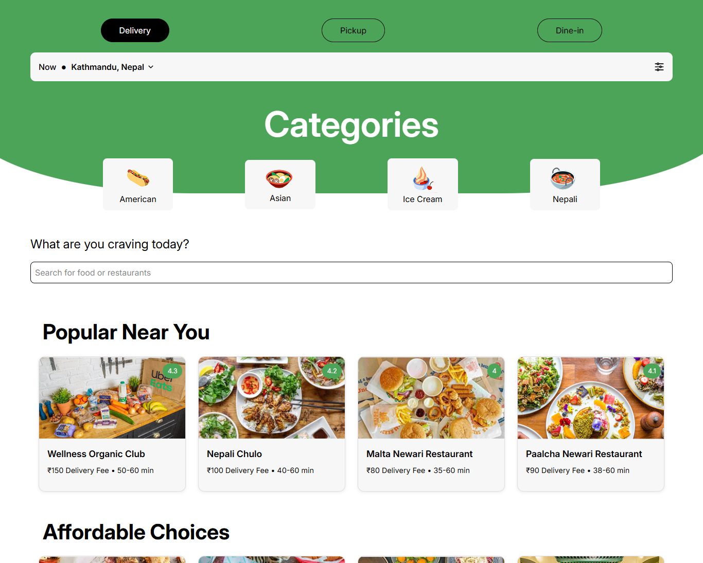 Food Delivery